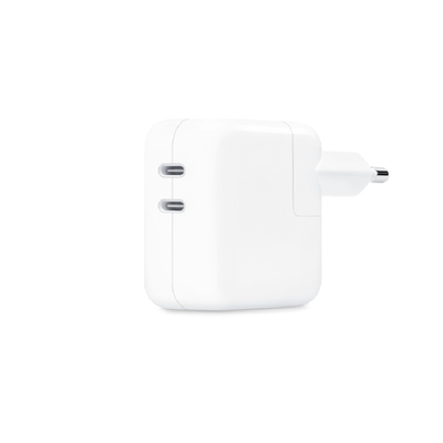 APPLE อะแดปเตอร์ Dual USB-C (35 วัตต์, สีขาว) รุ่น MNWP3TH/A